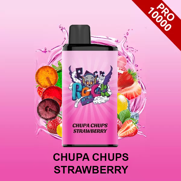 CHUPA CHUPS STRAWBERRY – IGET BAR PRO – 10000 PUFFS