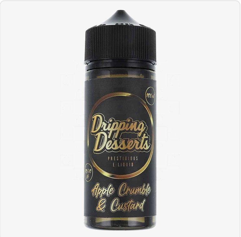 Apple Crumble & Custard by Dripping Desserts E Liquid