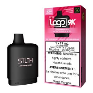 STLTH Loop 9K Pod Pack – Juicy Peach Ice
