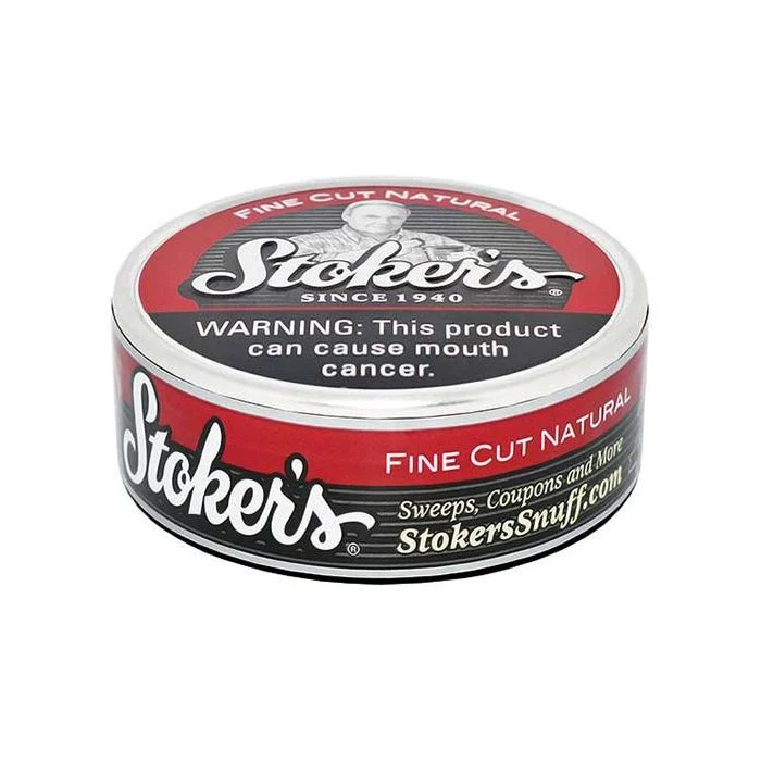 STOKER’S NATURAL 12OZ FINE CUT CHEWING TOBACCO