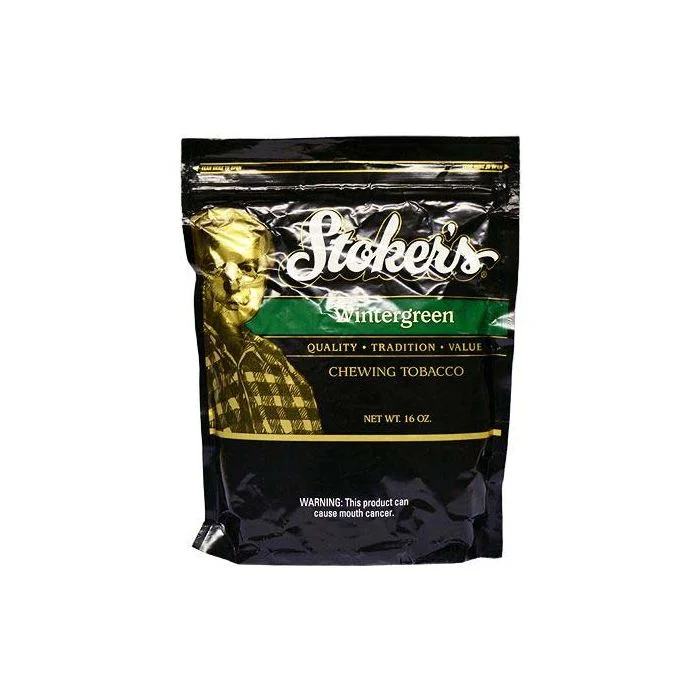 Stoker’s Wintergreen 16oz Loose Leaf Chewing Tobacco