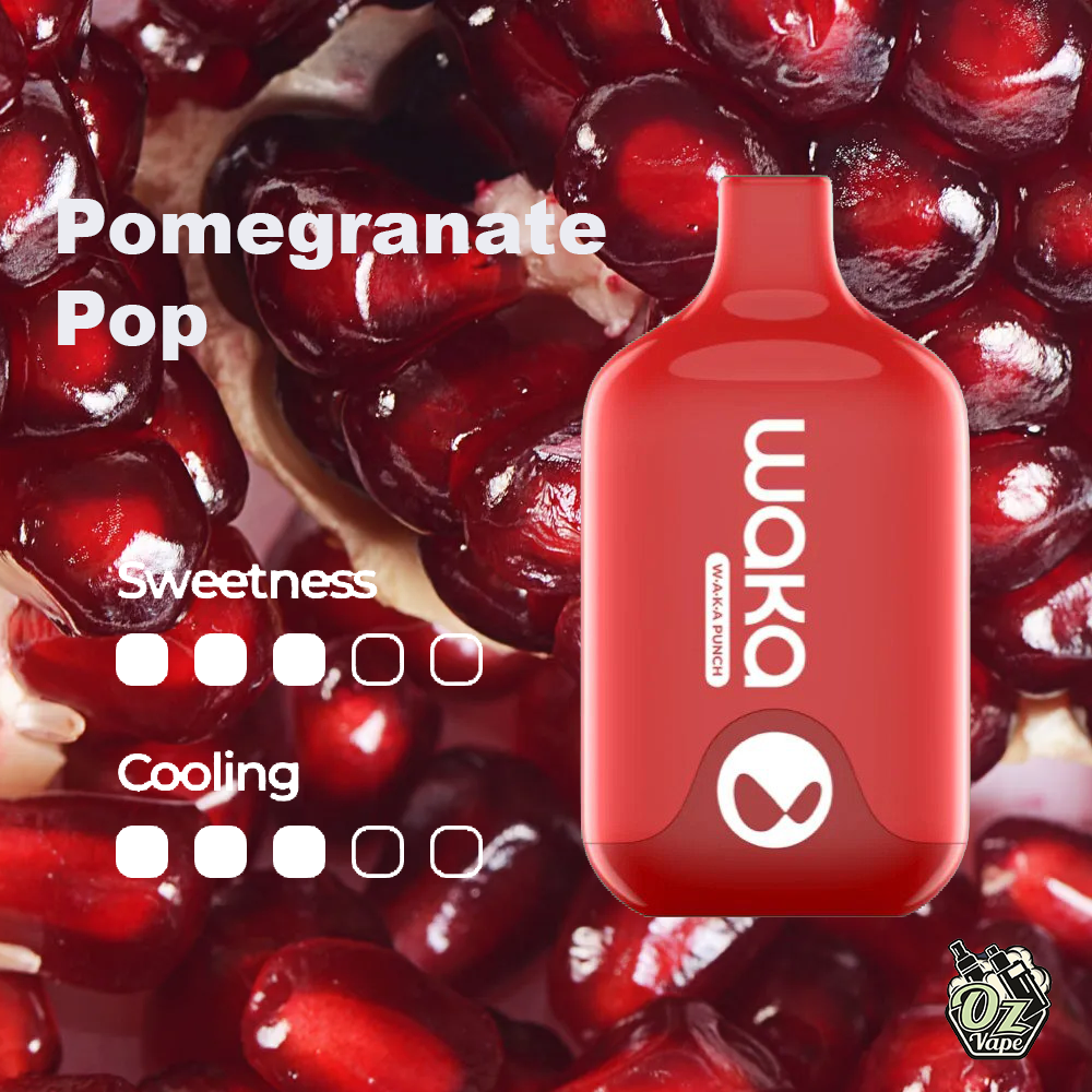 WAKA SMASH POMEGRANATE POP – 6000 PUFFS